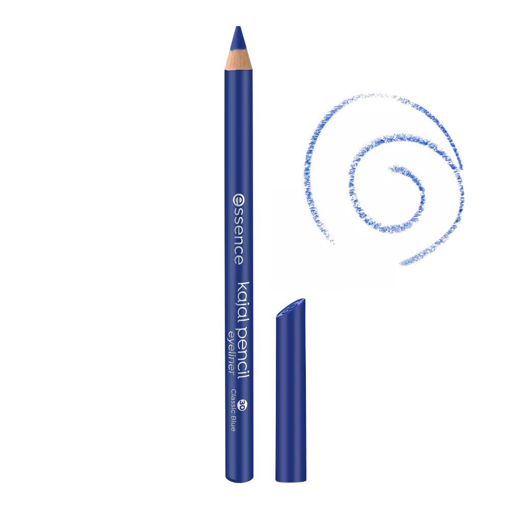 Essence Kajal Pencil Eyeliner, Vegan, 1g, 30 Classic Blue