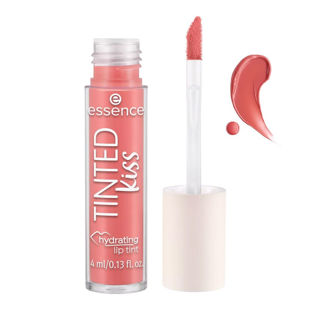 Essence Tinted Kiss Hydrating Lip Tint, 4ml, 102 There Goes Rose