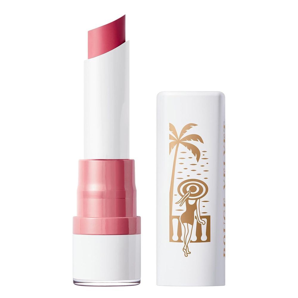 Bourjois Rouge Velvet French Riviera Lipstick, 2.4g, 02 Flaming Rose