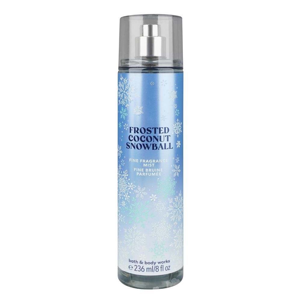 Bath & Body Works Frosted Coconut Snowball Fine Fragrance Mist, 236ml