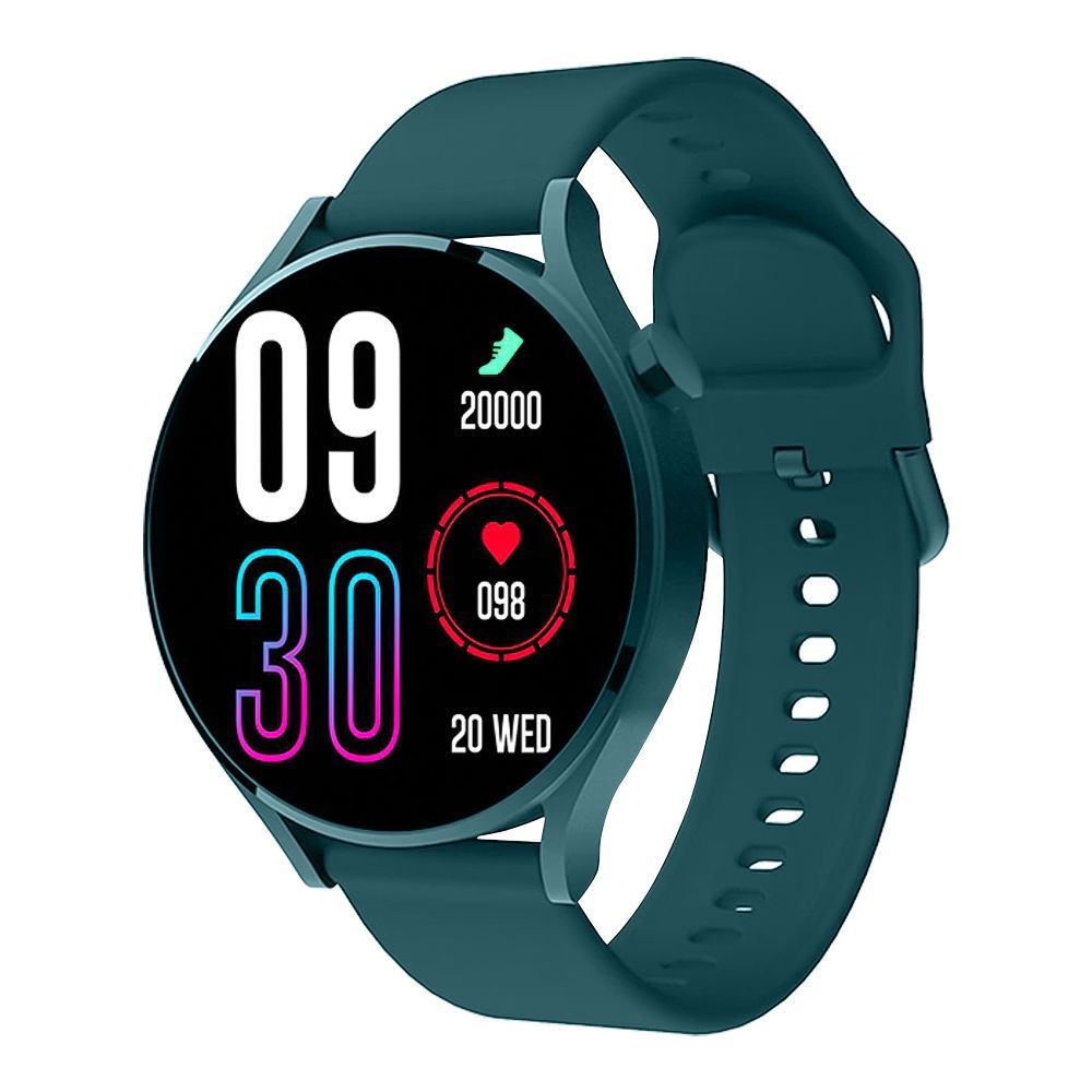 Yolo 1.32" HD Display Thunder Smart Watch, IP67 Water Resistance, Sea Green