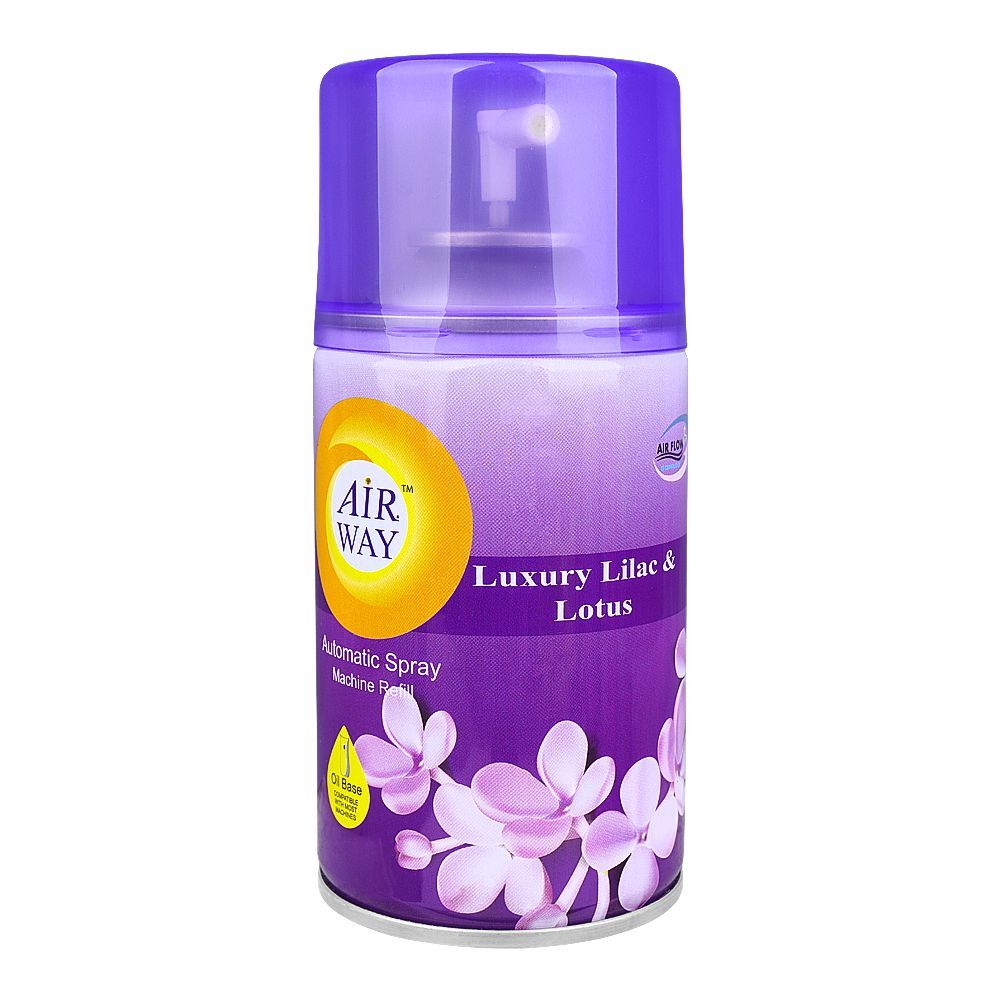 Air Way Luxury Lilac & Lotus Air Freshener Spray Refill, 250ml