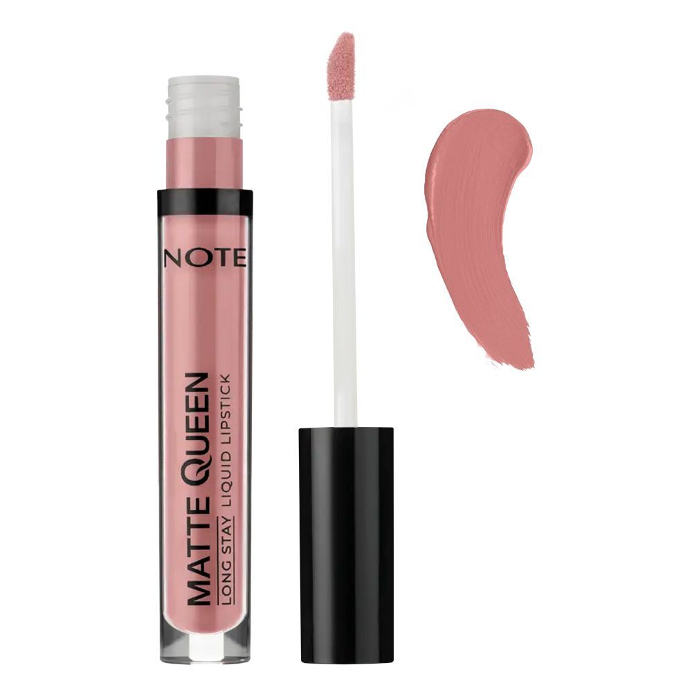 J. Note Matte Queen Long Stay Liquid Lipstick, 03 Rose Dust