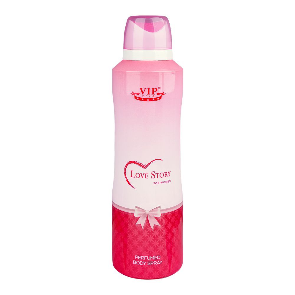 VIP Club Love Story Perfumed Body Spray, For Women, 200ml