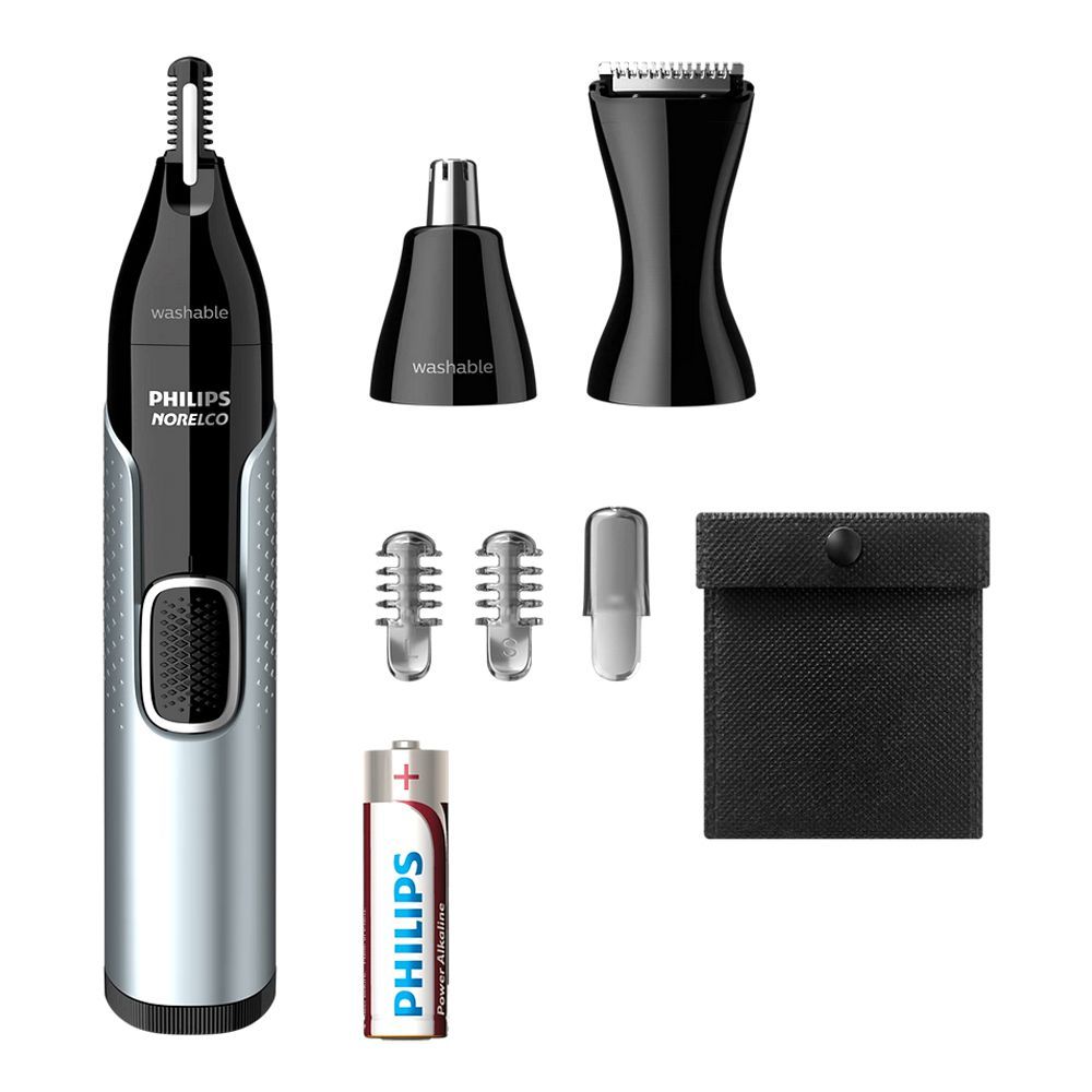 Philips Norelco 5000 Nose Trimmer Kit, For Nose, Ears, Eyebrows, NT5600/62