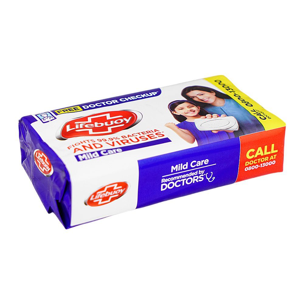 Lifebuoy Mild Care Soap, 162g