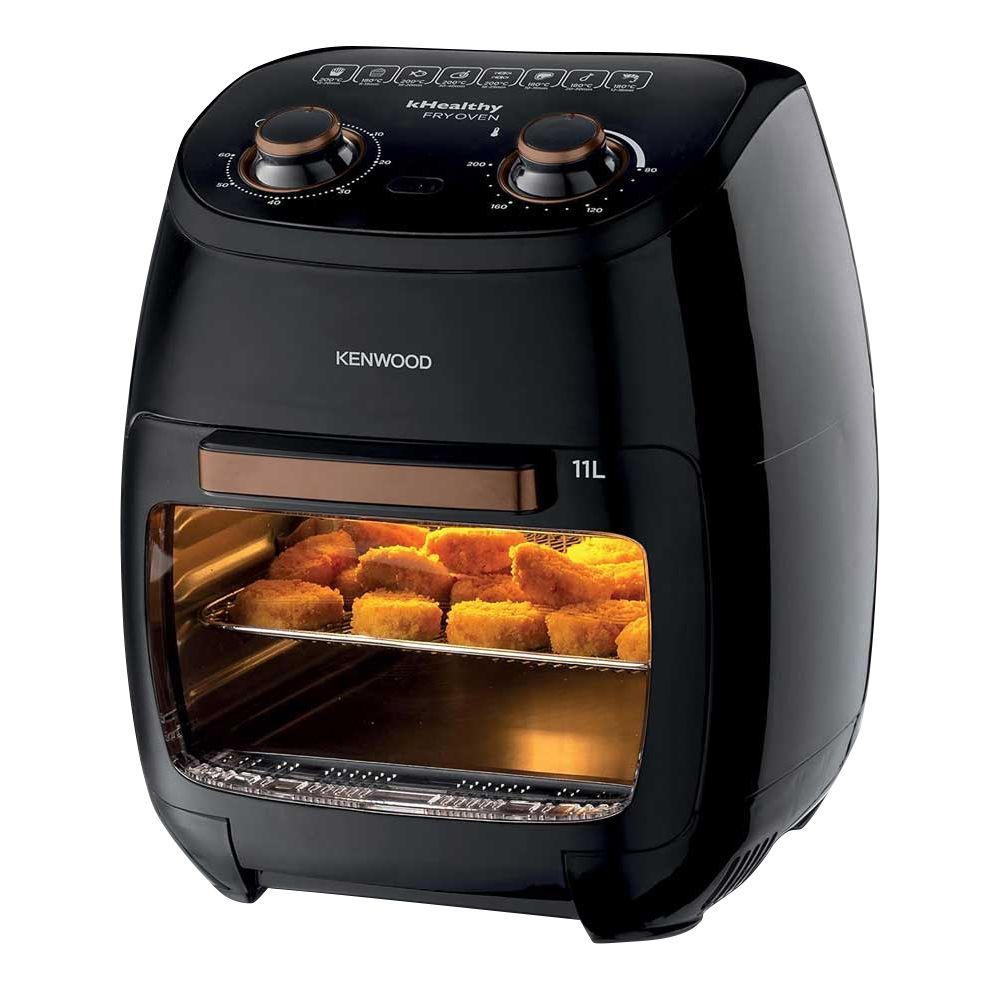 Kenwood KHealthy Digital Air Fry+Oven, 2000W, 11000ml Capacity, Black, HFP-90.000BK