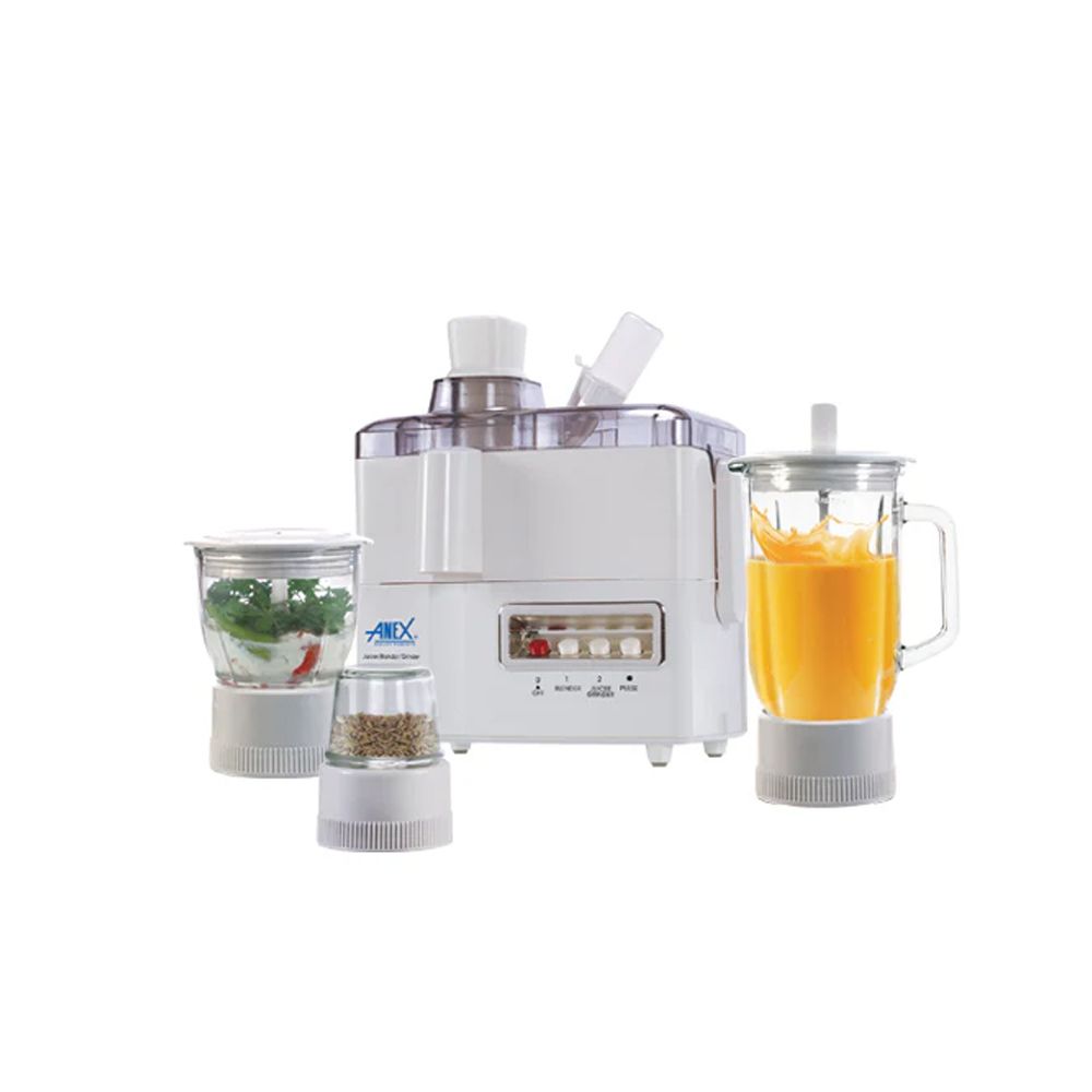 Anex Deluxe Juicer, Blender & Grinder, 600W, 1000ml Container, AG-182GL