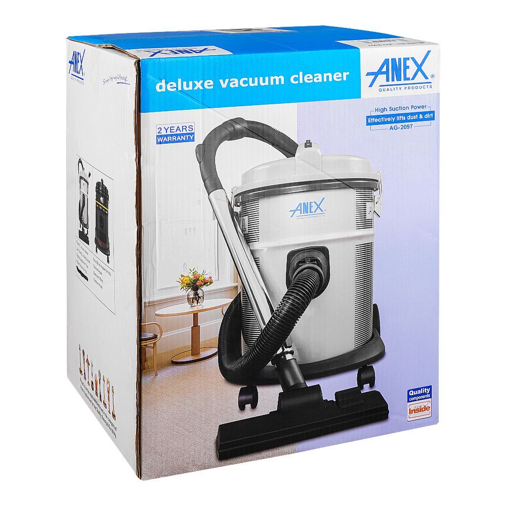 Anex Deluxe Vacuum Cleaner, 1500W, AG -2097