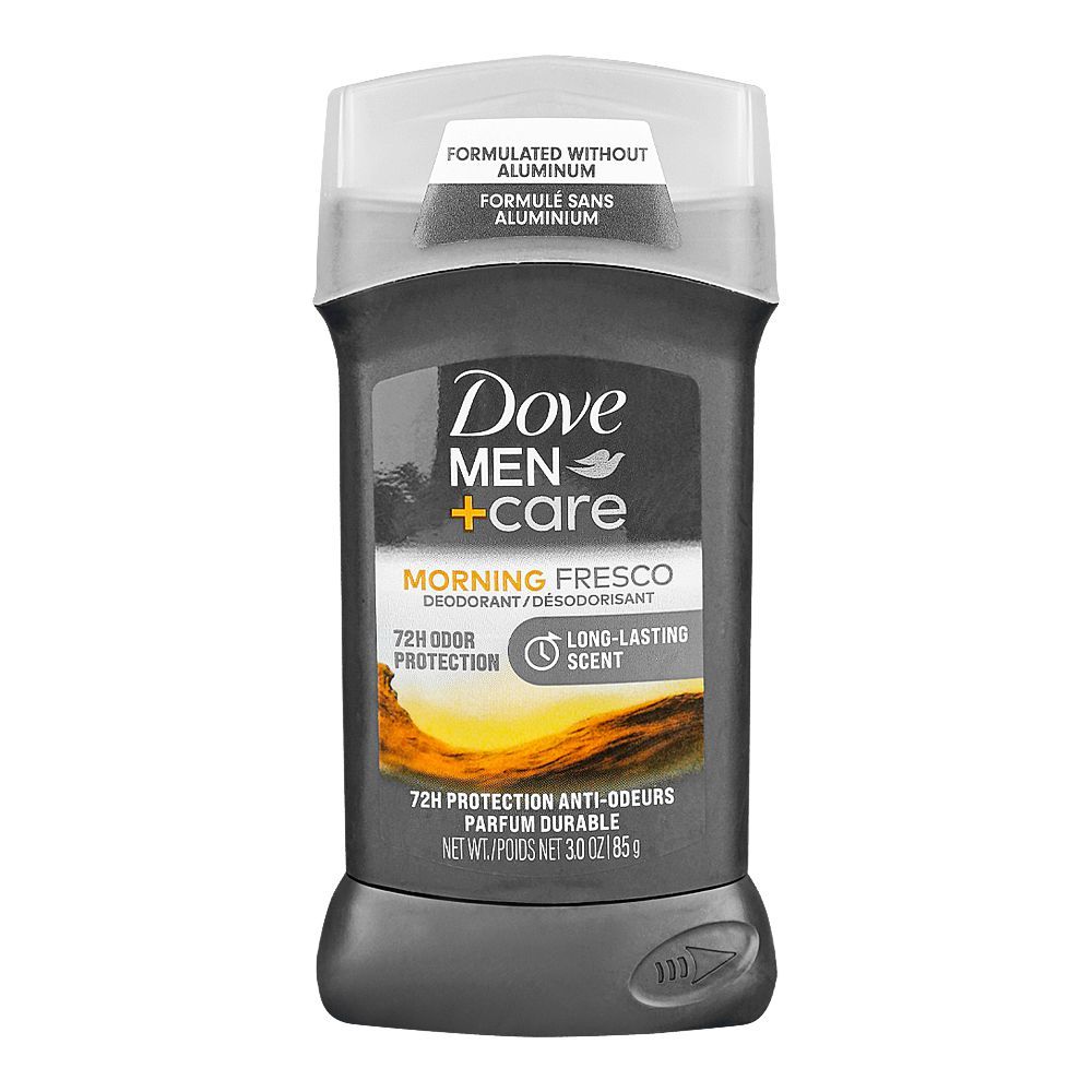 Dove Men+Care Morning Fresco Deodorant Stick, 75 Hours Odor Protection, 85g