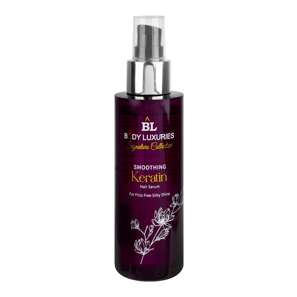 Body Luxuries Signature Collection Smoothing Keratin Hair Serum, For Frizzy Hair, 120ml