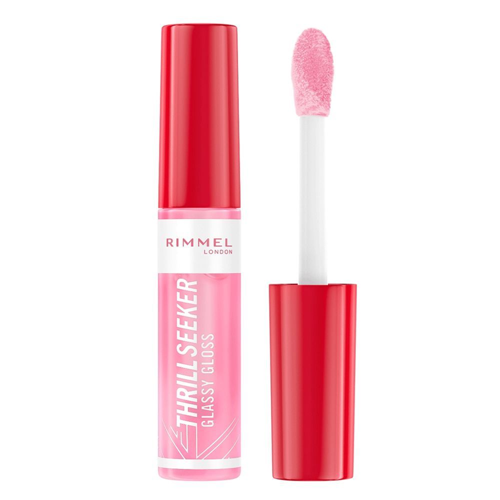 Rimmel Thrill Seeker Glassy Lip Gloss, 150 Pinky Candy