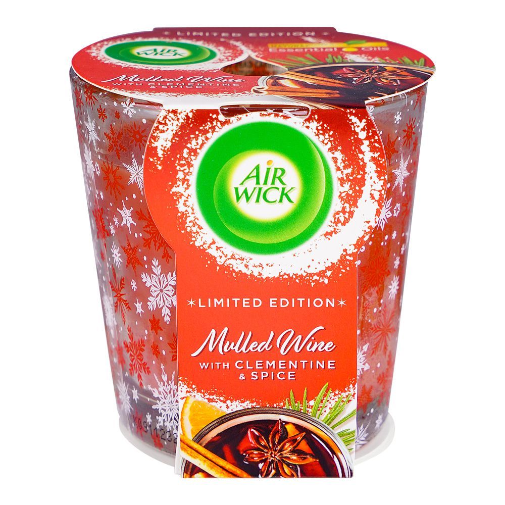 Airwick Mulled Wine With Clementine Candle, 105g