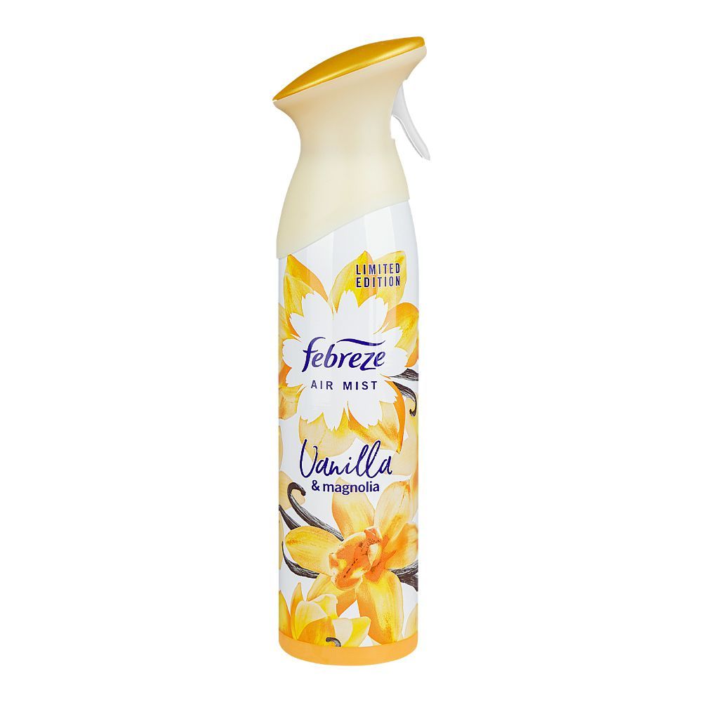 Febreze Vanilla & Magnolia Air Mist Spray, 185ml