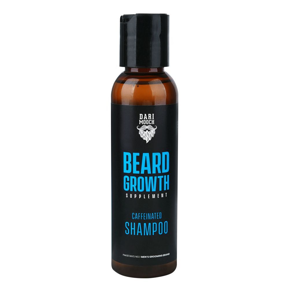 Dari Mooch Beard Growth Caffeinated Shampoo, 120ml