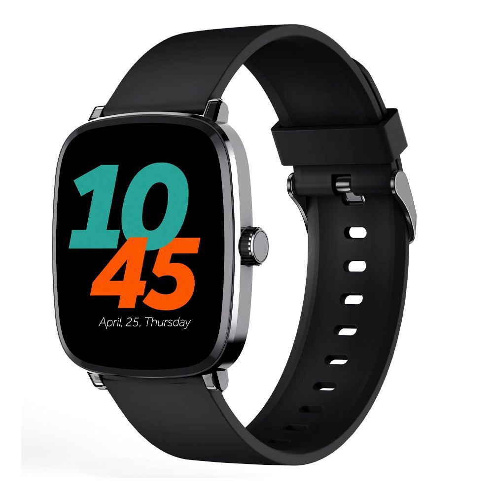 Faster 2.01" Amoled Display Nerv 2 Pro Smart Watch, AI Enabled, Black