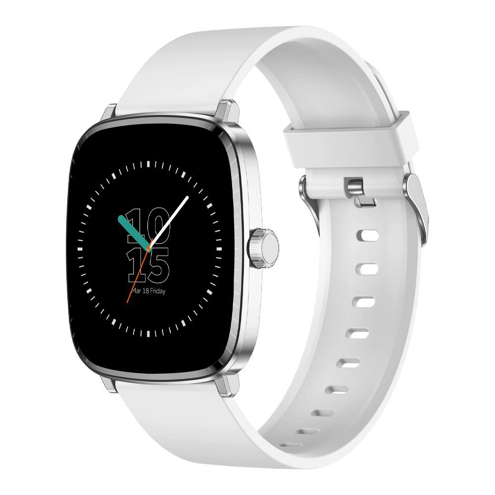 Faster 2.01" Amoled Display Nerv 2 Pro Smart Watch, AI Enabled, Silver