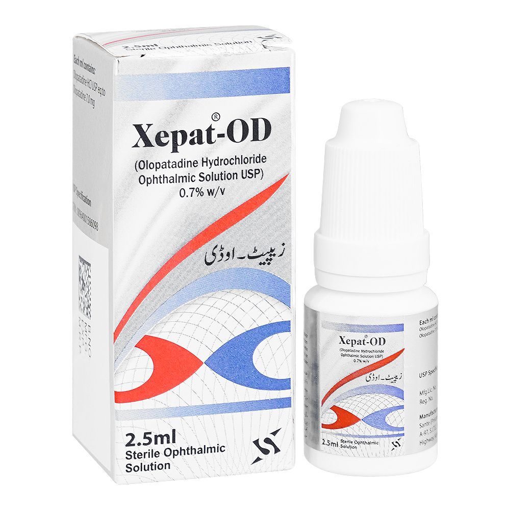 Xepat-OD Ophthalmic Solution, 2.5ml