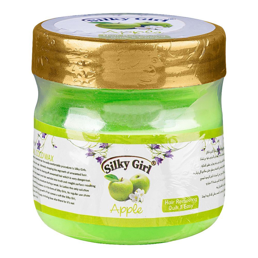 Silky Girl Apple Hair Removing Cold Wax, 250g