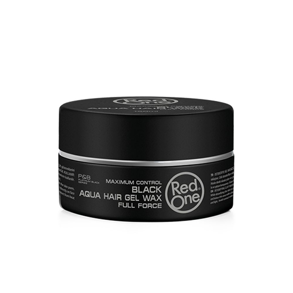 Red One Black Aqua Hair Gel Wax, 150ml