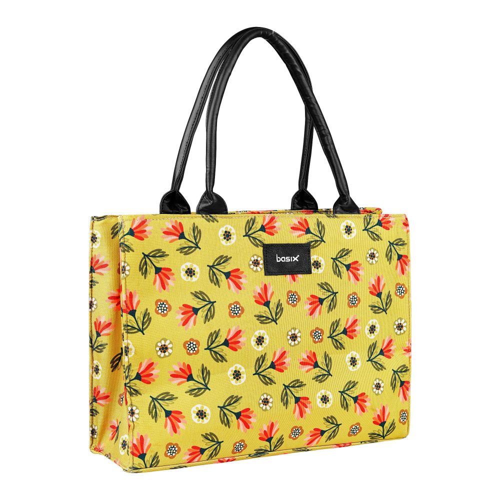 Basix Women Floral Hand Bag, Multi, FAB-GR-05