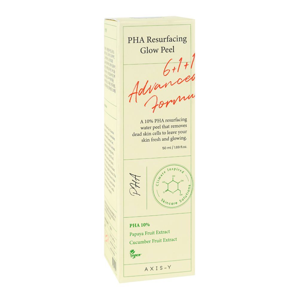 Axis-Y PHA Resurfacing Glow Peel, 50ml