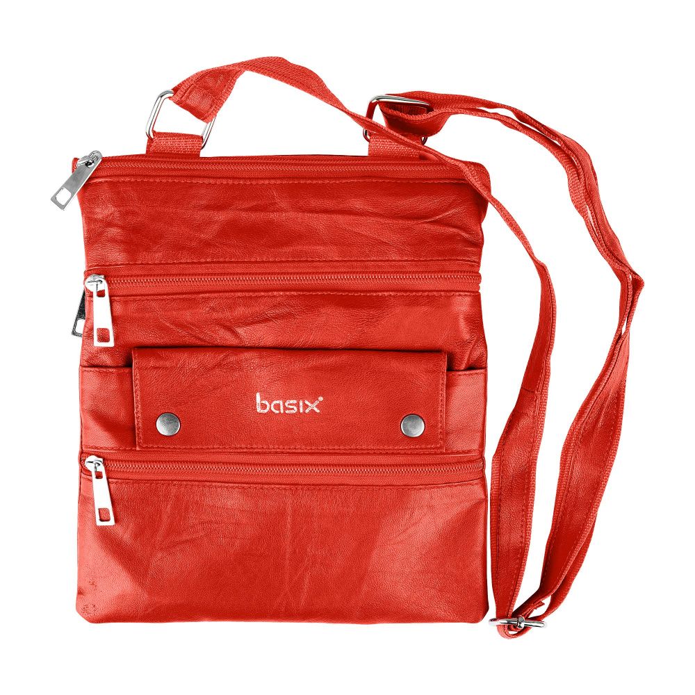 Basix Tourist Travel Bag, Red, TB-15