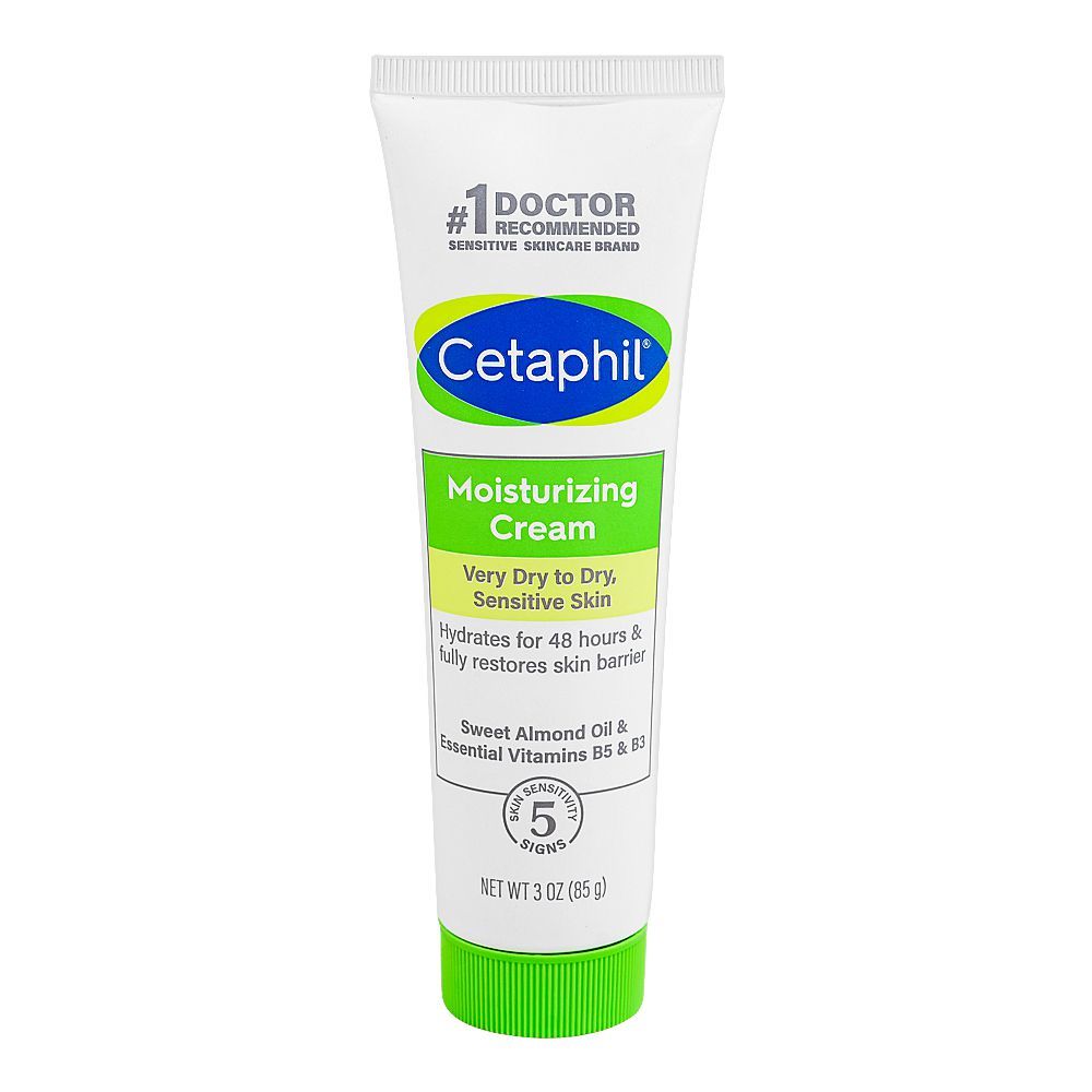 Cetaphil Moisturizing Cream, For Very Dry To Dry Sensitive Skin, 85g