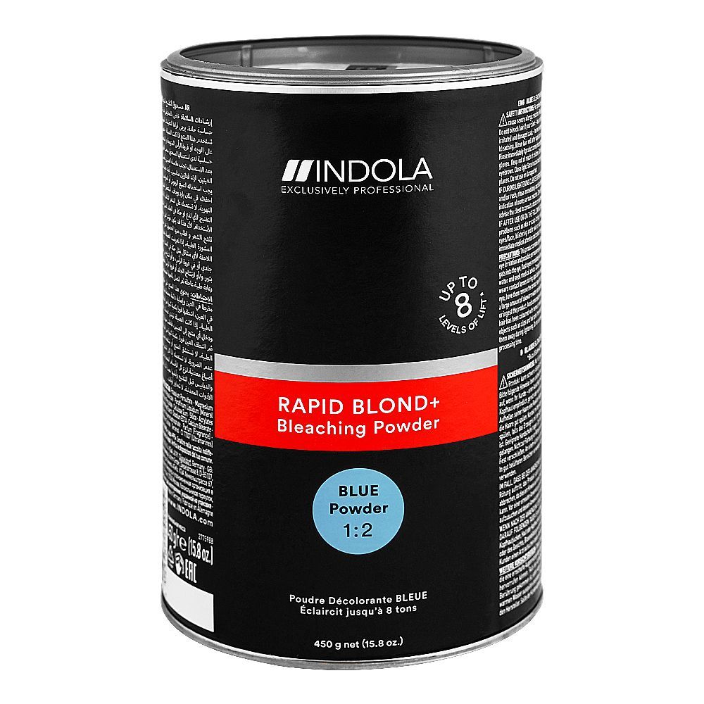 Indola Rapid Blond + Bleaching Powder, Blue, 450g