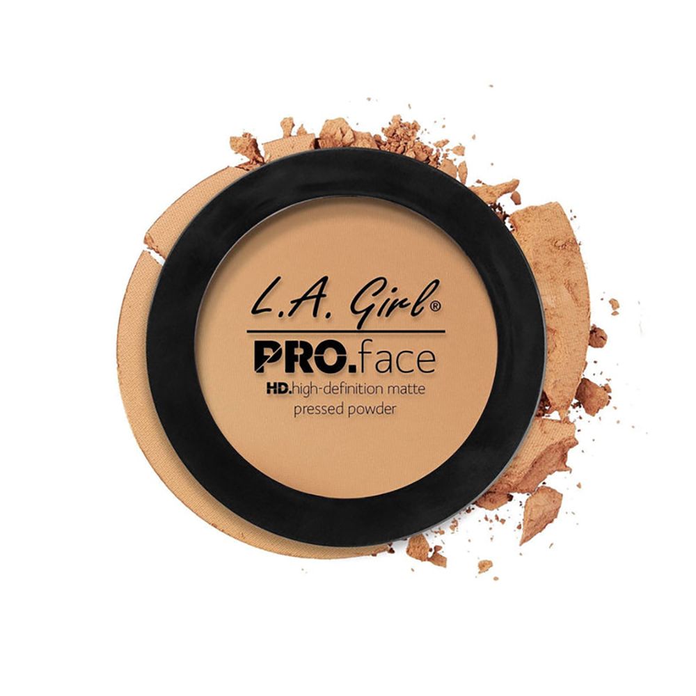 L.A. Girl Pro.Face Matte Pressed Powder, GPP609 Medium Beige