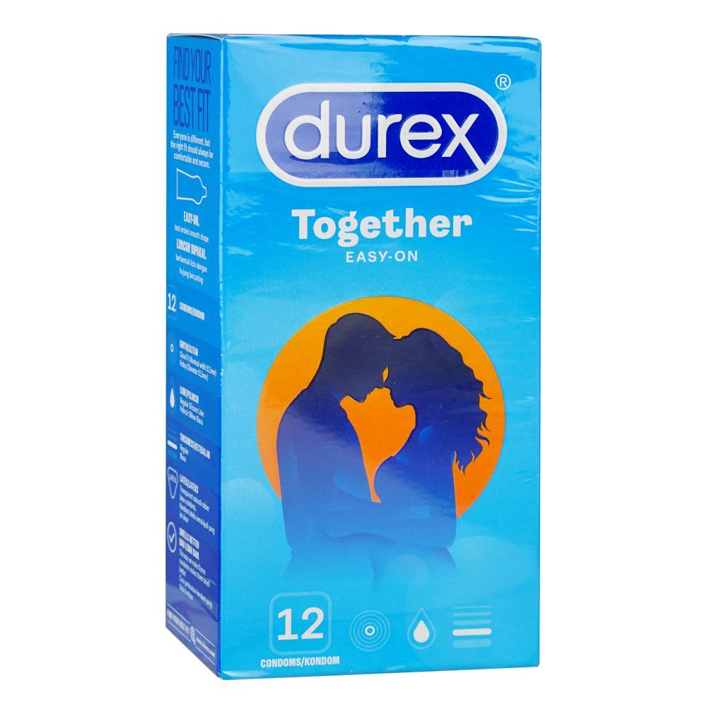 Durex Together Easy On Condoms, 12-Pack