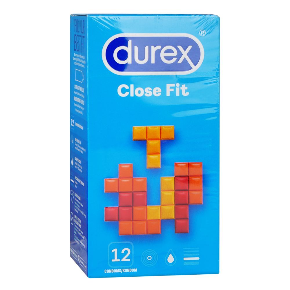 Durex Close Fit Condoms, 12-Pack