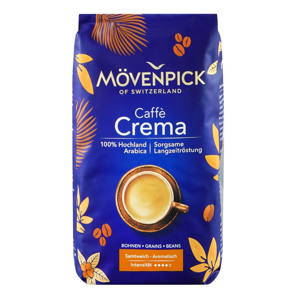 Moven Pick Cafe Crema Coffee Beans, 500g Pouch