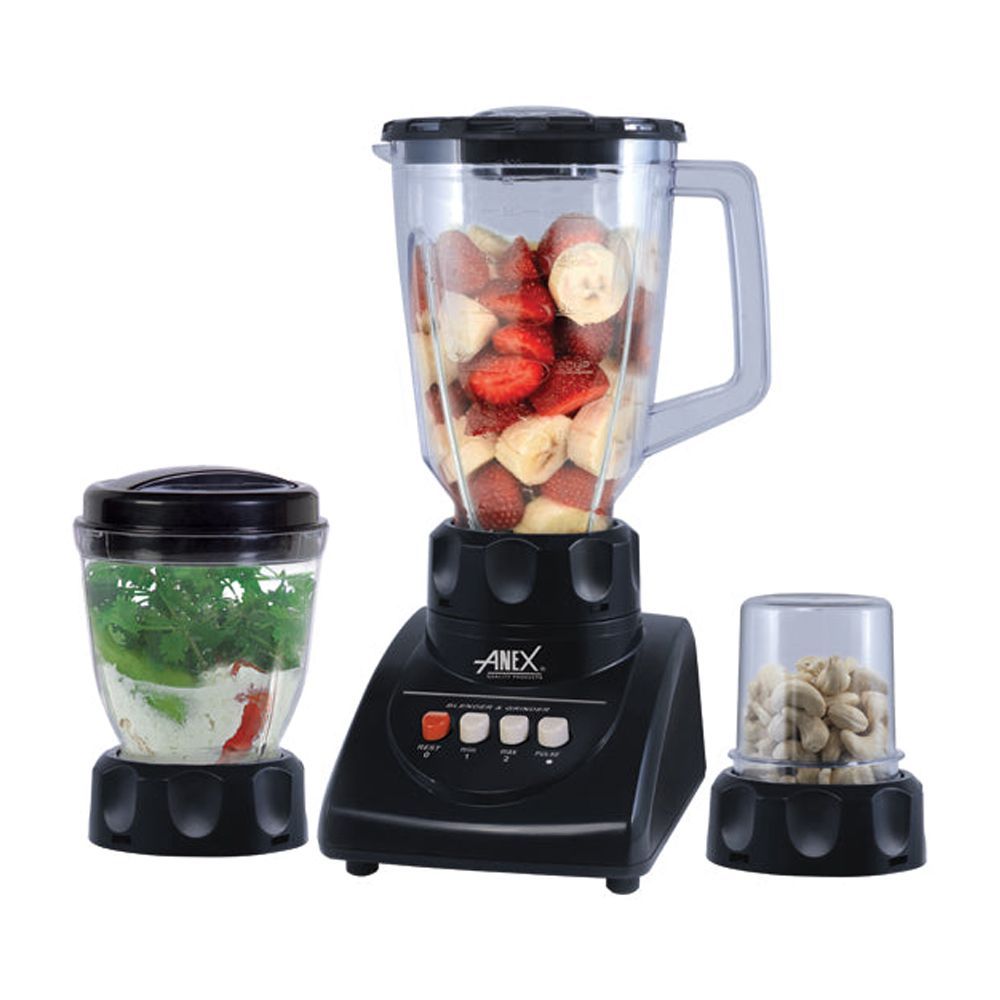 Anex Deluxe Blender & Grinder, 300W, Black, AG-695 UB