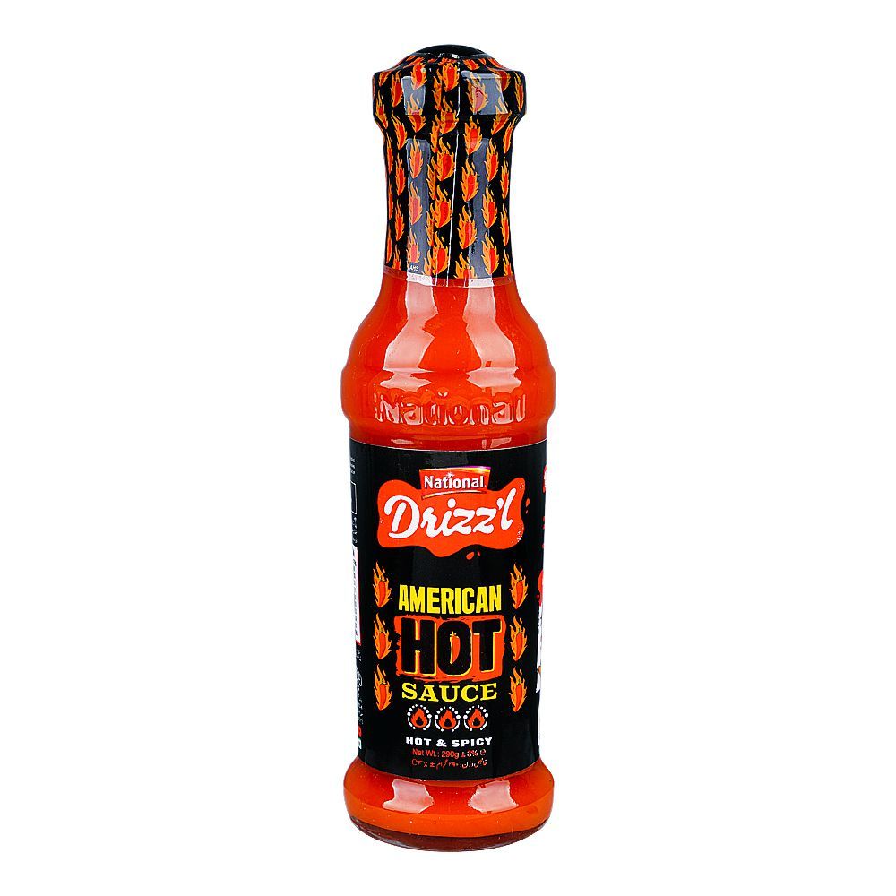 National Drizzl American Hot Sauce, 290g