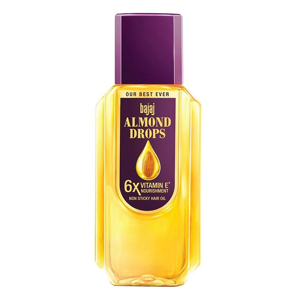 Bajaj Almond Drops Non Sticky Hair Oil, 300ml