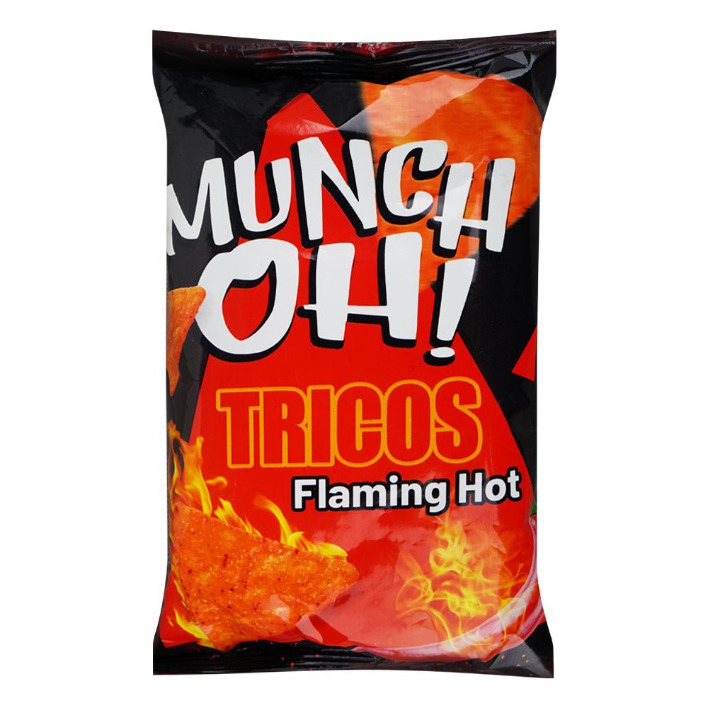 Munch Oh! Tricos Flaming Hot Chips, 64g