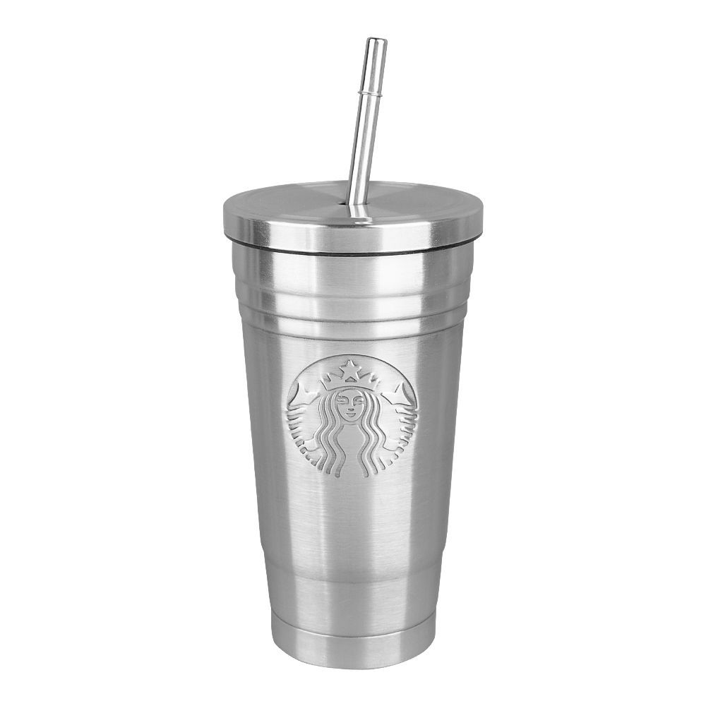 AJF Starbuck Reserve Stainless Steel Tumbler, 473ml,Silver