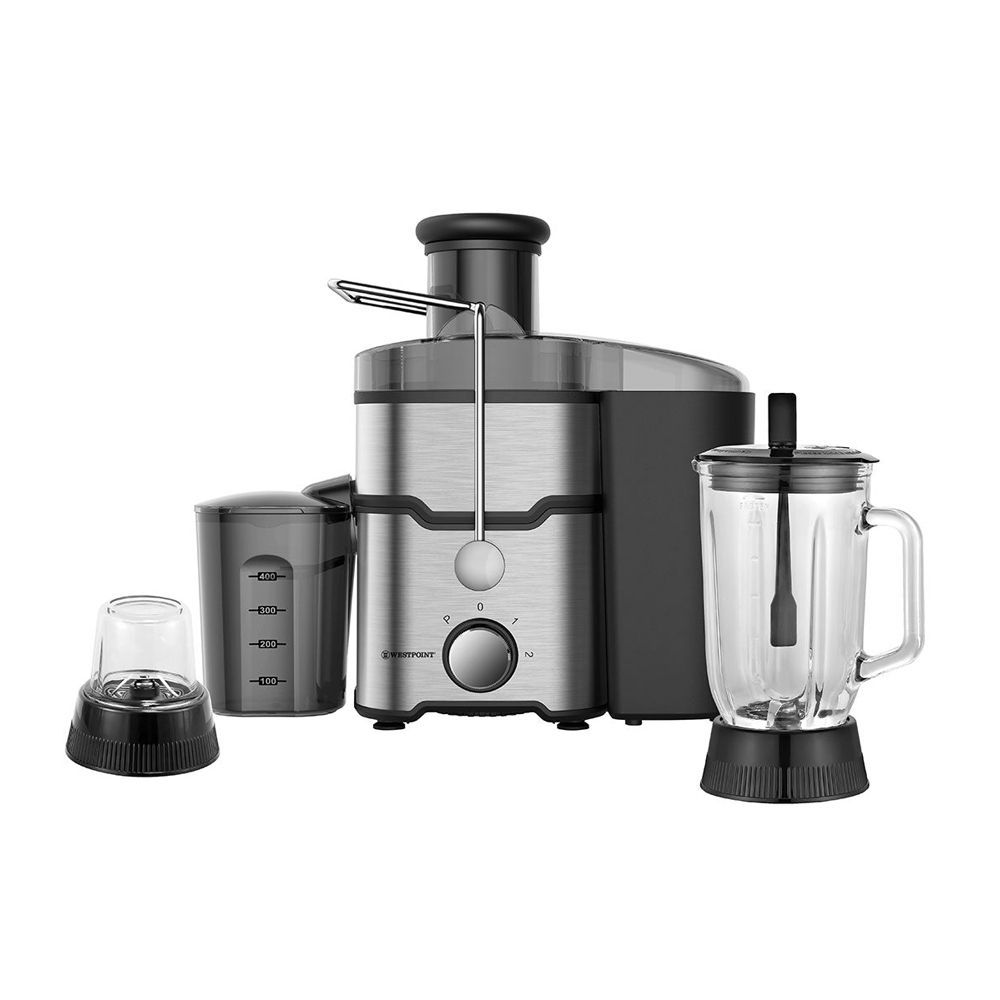 West Point 3in1 Professional Kitchen Chef Food Processor (Juicer, Blender & Grinder), 600W, WF-1833