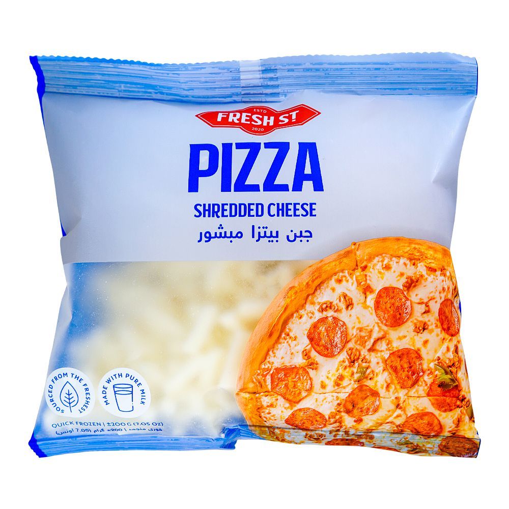 Fresh Street Pizza Shredded Cheese, 200g