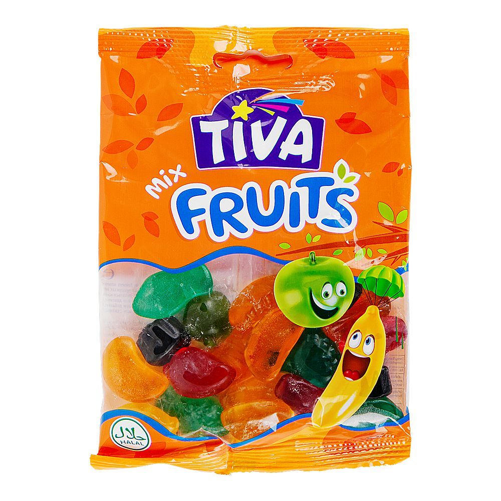 Tiva Mix Fruits Jelly, 80g