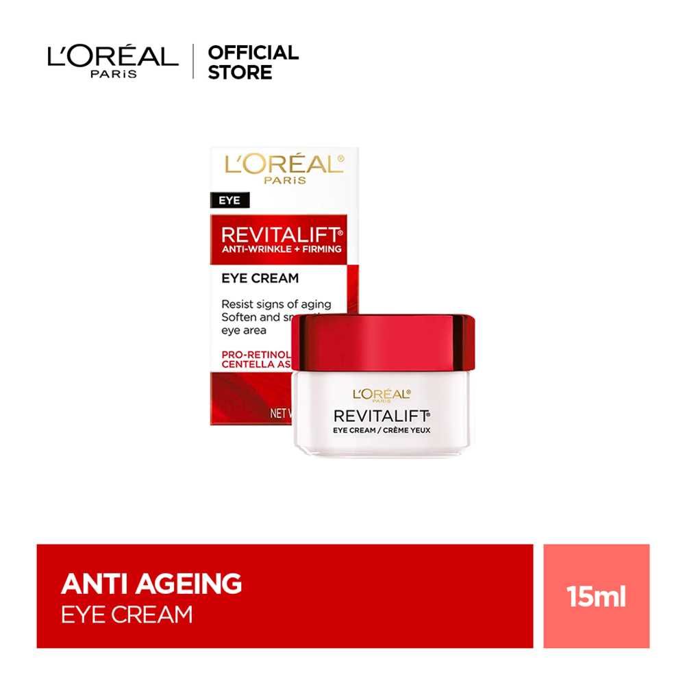 L'Oreal Paris Revitalift Anti-Wrinkle + Extra Firming Moisturizing Eye Cream,15ml