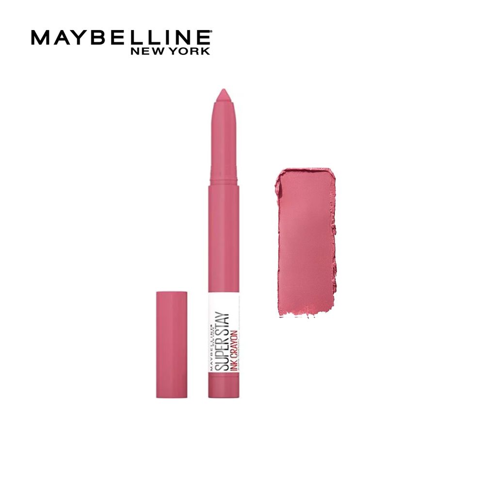 Maybelline New York Superstay Ink Crayon Lipstick, 90 Keep It Fun