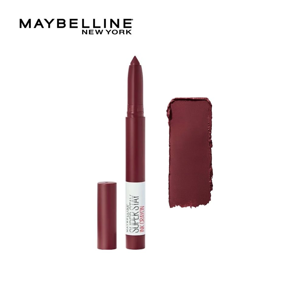 Maybelline New York Superstay Ink Crayon Lipstick, 65 Settle For ME