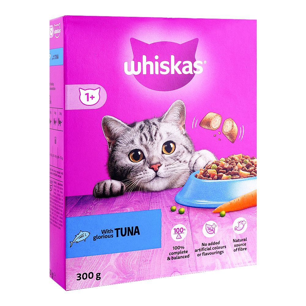 Whiskas 1+ Years Tuna Cat Food, 300g