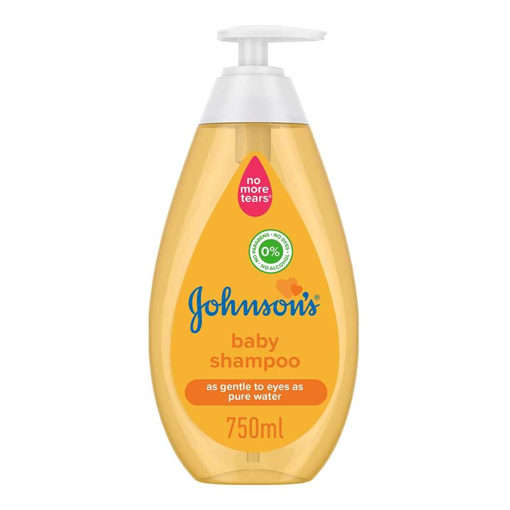 Johnson's No More Tears Baby Shampoo, 750ml