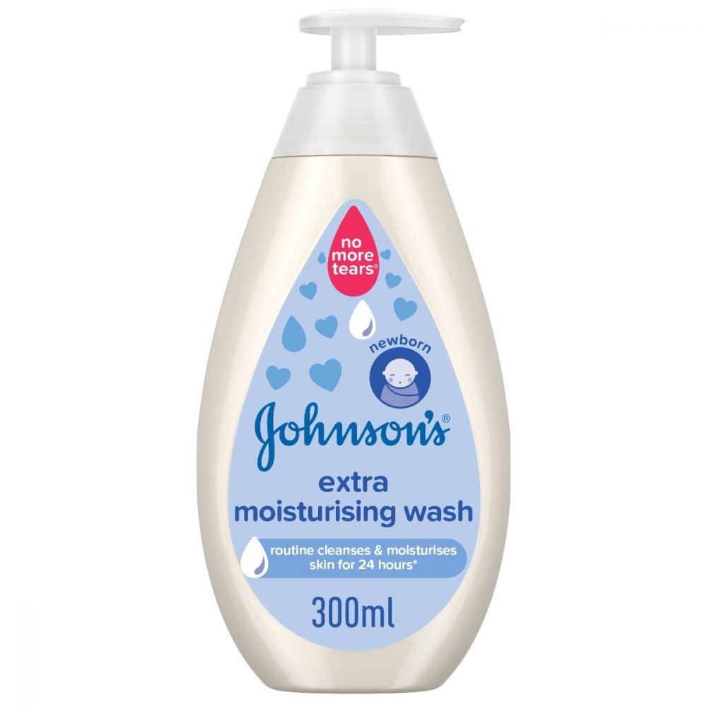 Johnson's Extra Moisturising Baby Wash, 300ml
