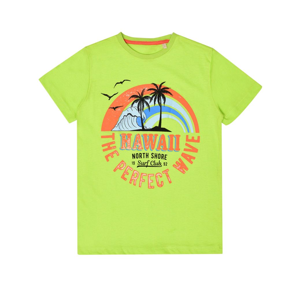 IXAMPLE Boys North Shore Green Tee, IXSBTS 54051