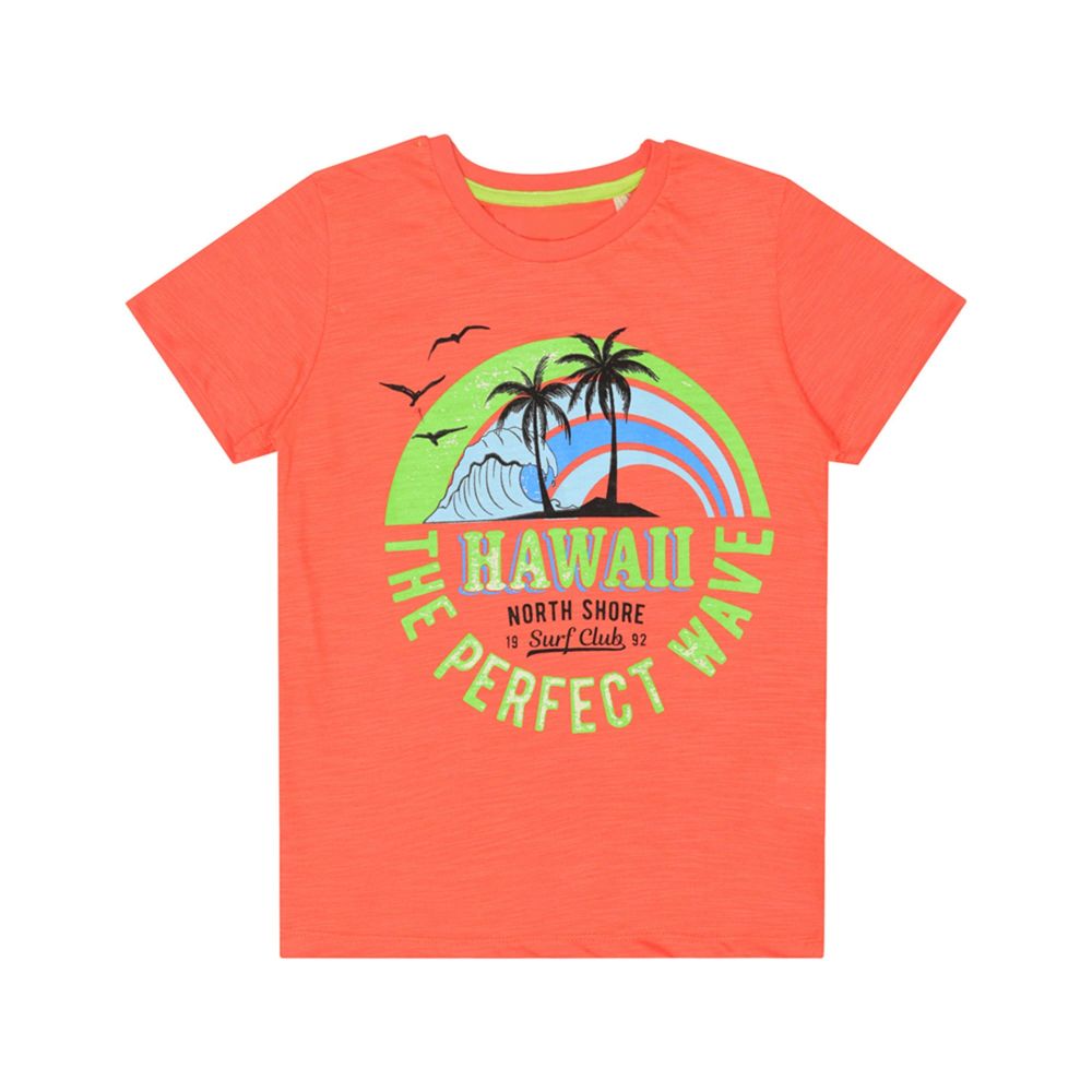 IXAMPLE Boys North Shore Orange Tee, IXSBTS 54052