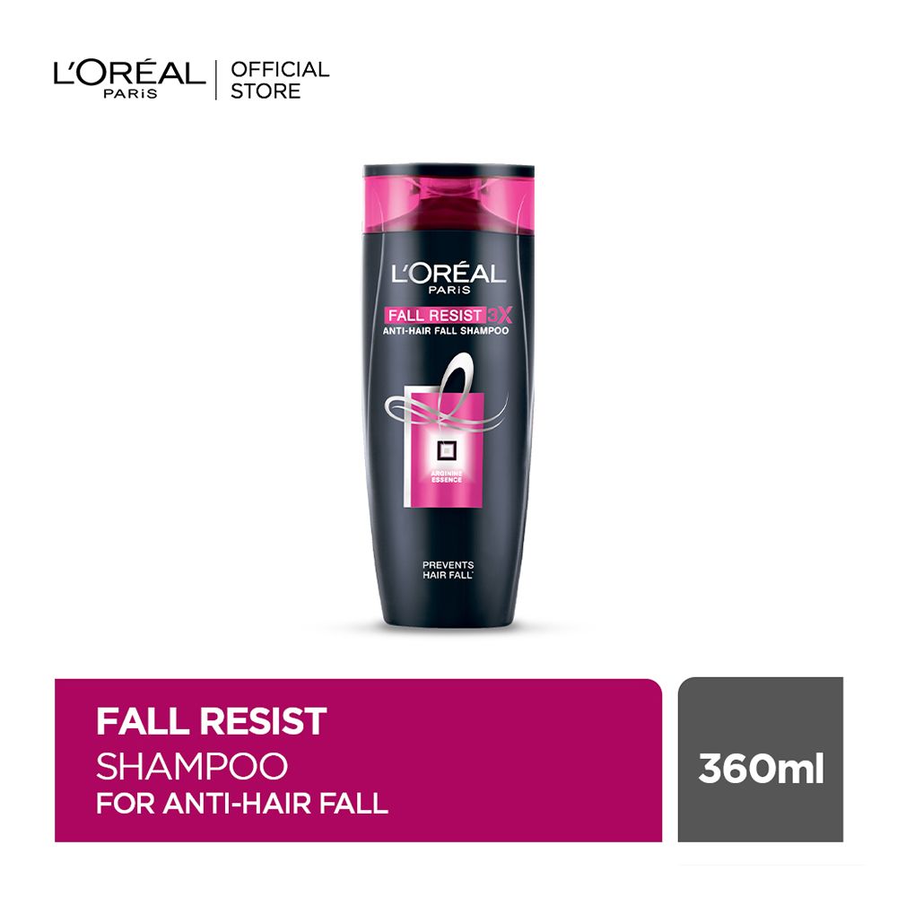 Order Loreal Paris Fall Resist 3x Anti Hair Fall Shampoo 360ml Online